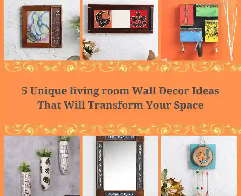 5 Unique living room Wall Decor Ideas That Will Transform Your Space ...