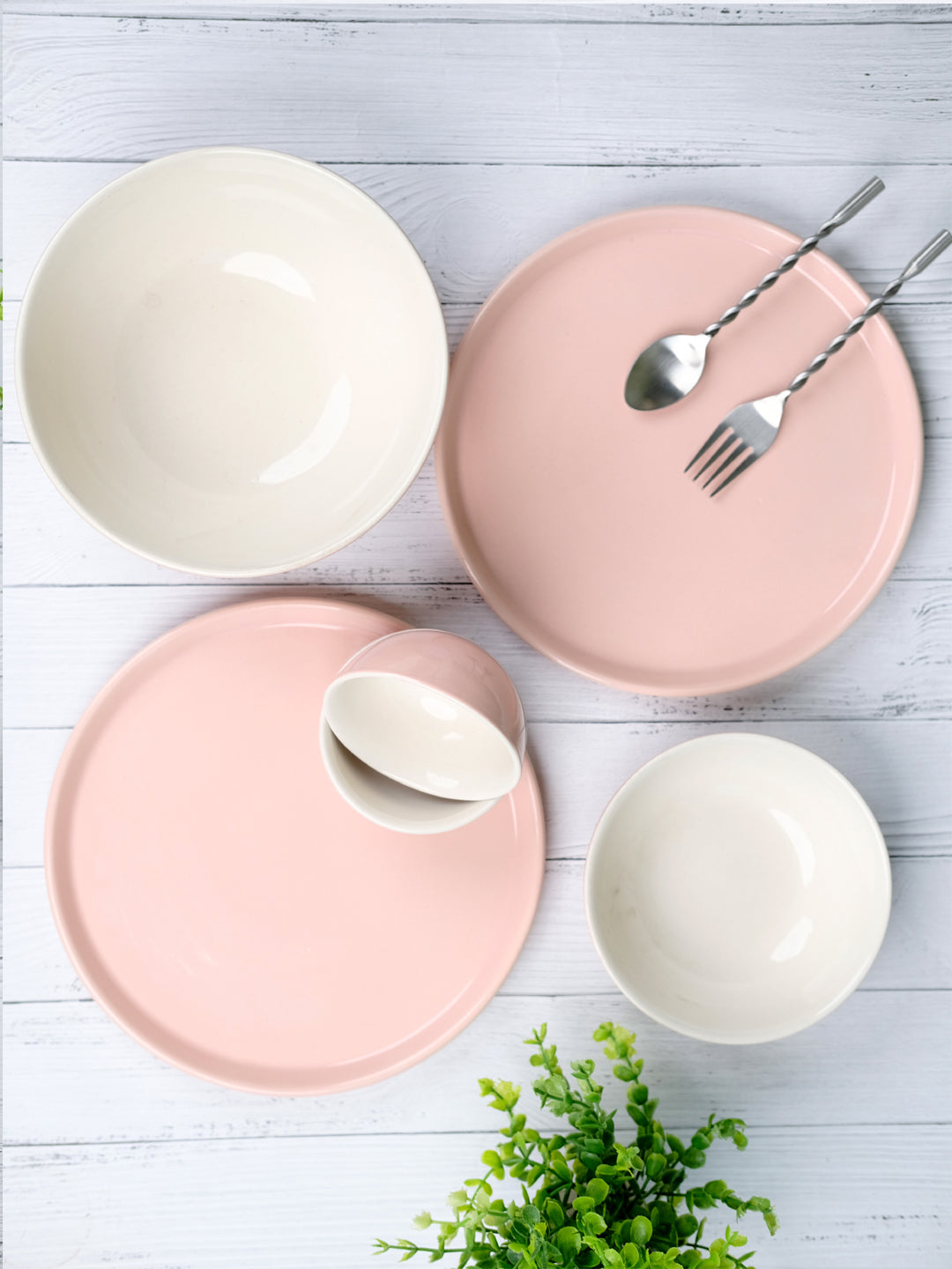 Pastel hotsell dinner set